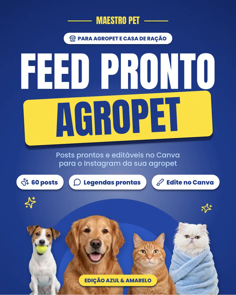 Capa do Feed Pronto Agropet