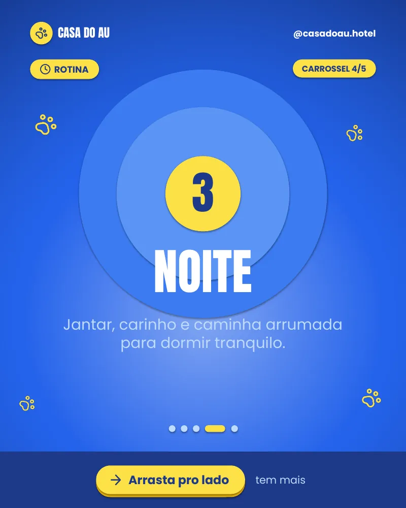 Carrossel “Como é um dia no hotel?”, página 4 de 5