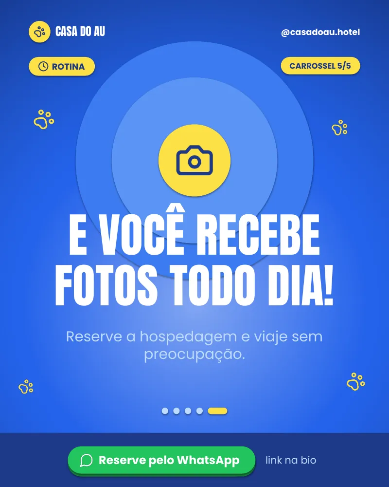 Carrossel “Como é um dia no hotel?”, página 5 de 5