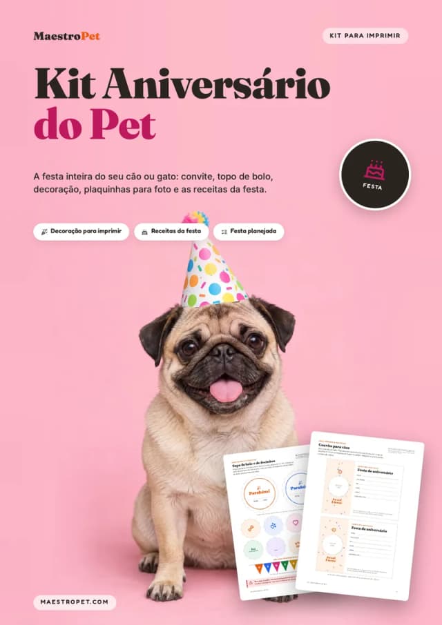 Capa: Kit Aniversário do Pet