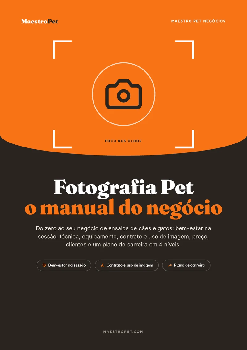 Fotografia Pet: o manual do negócio