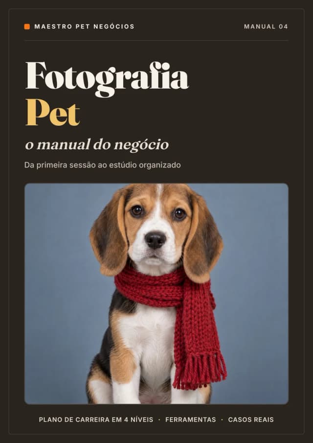 Capa: Fotografia Pet: o manual do negócio