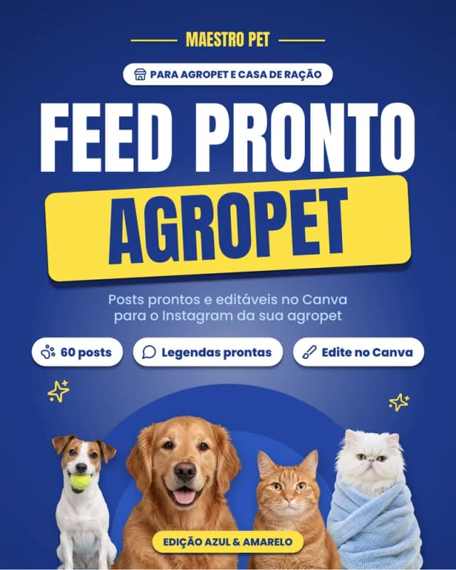 Capa do Feed Pronto Agropet