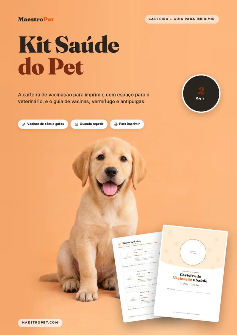 Capa: Kit Saúde do Pet