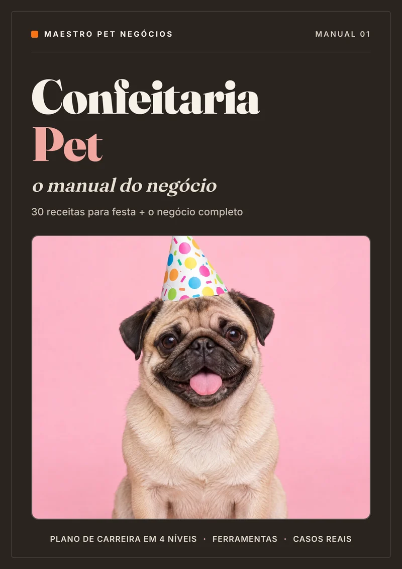 Capa: Confeitaria Pet: o manual do negócio