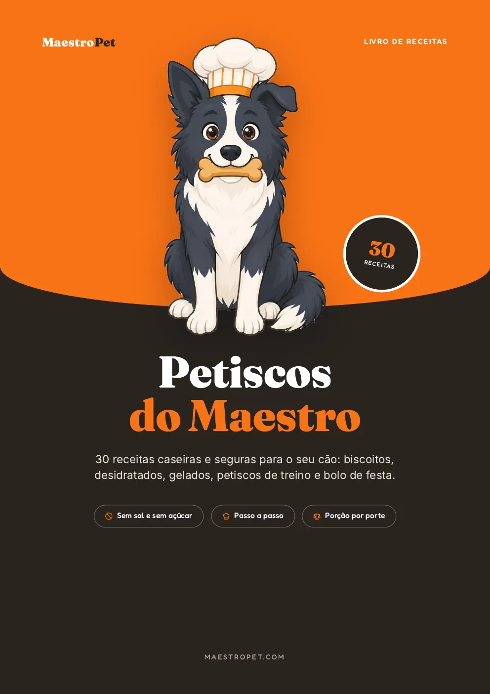 Capa do guia Petiscos do Maestro