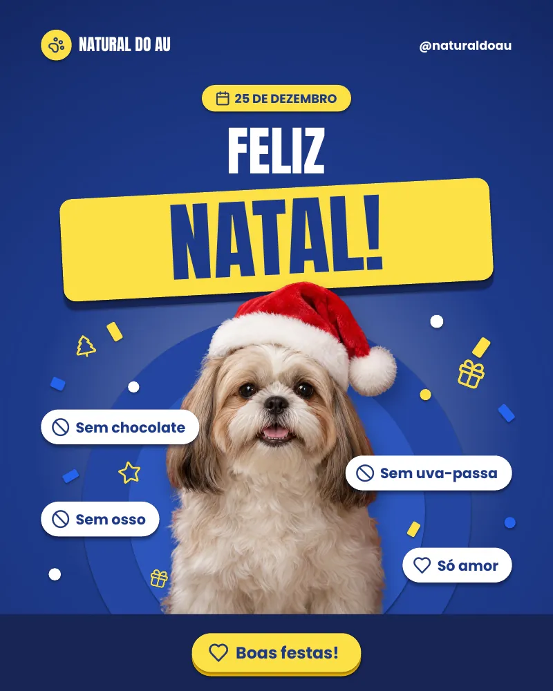 Post “Feliz Natal!” do Feed Pronto Comida Natural
