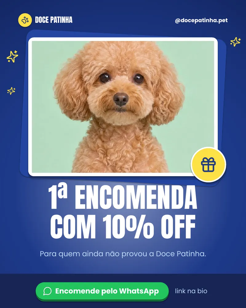 Post “Ainda não provou?” do Feed Pronto Confeitaria Pet