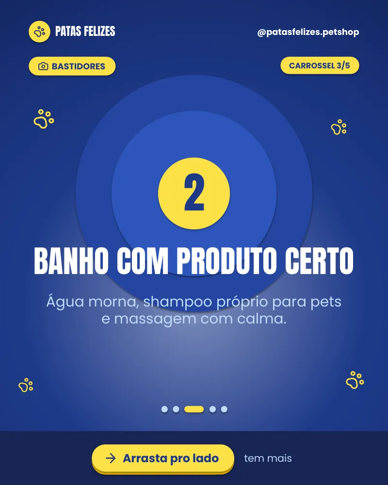Carrossel “O que acontece no banho?”, página 3 de 5